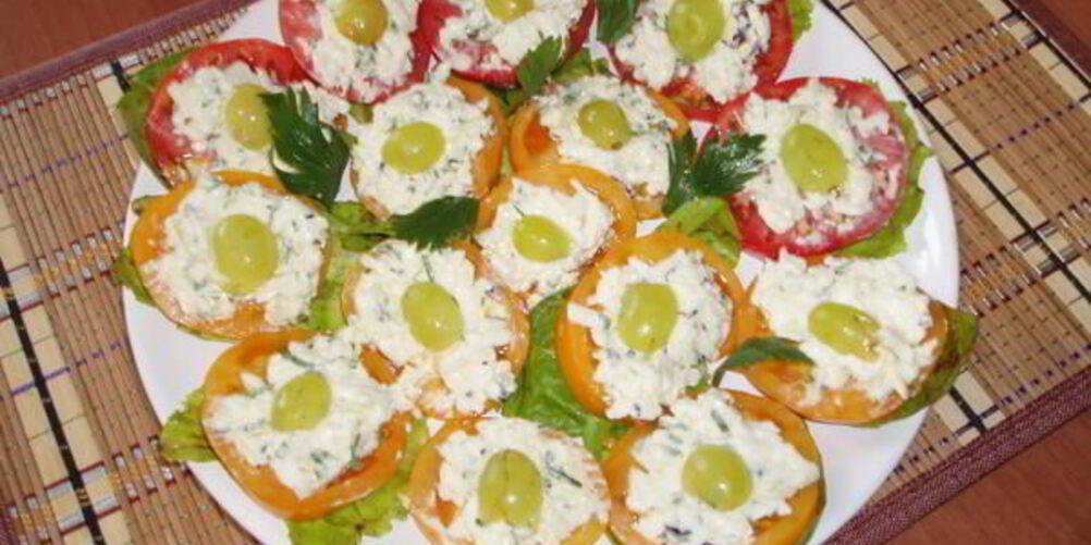 Рецепт творожная закуска с мягким сыром