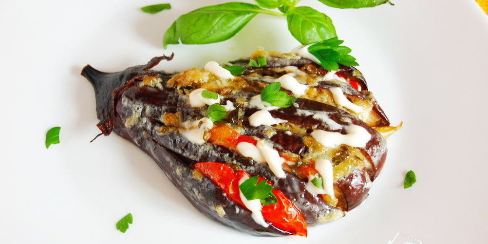 Рецепт веер из баклажанов