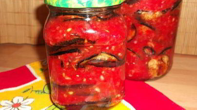 Вкусная баклажанная закуска