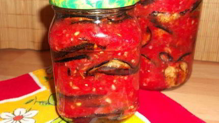 Вкусная баклажанная закуска