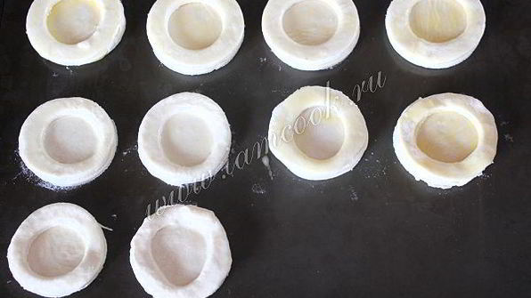 волованы с грибами