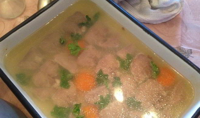 Язык заливной свиной