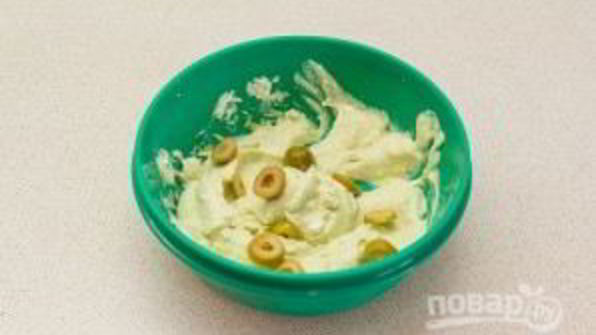 закуска из авокадо и творога