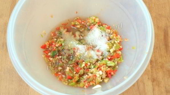 закуска из баклажанов на зиму огонек