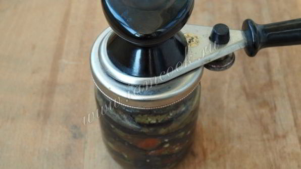 закуска из баклажанов на зиму огонек