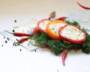 Закуска из болгарского перца