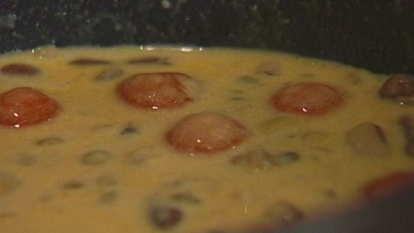 закуска из фасоли с чечевицей и кинзой