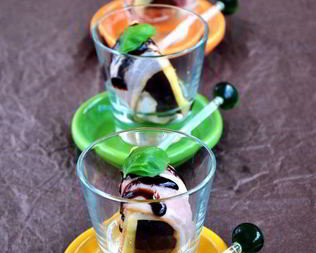 Закуска из инжира с сыром и беконом по-тоскански