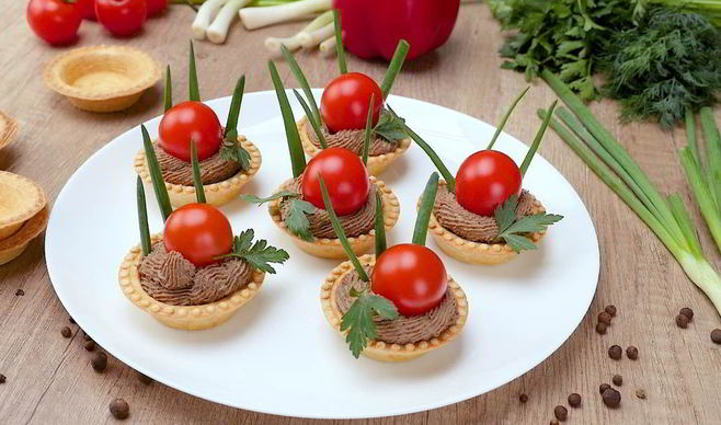 Закуска из печени