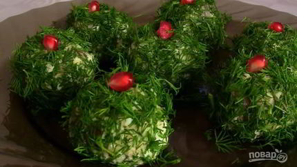 Закуска Изумрудная из сельди