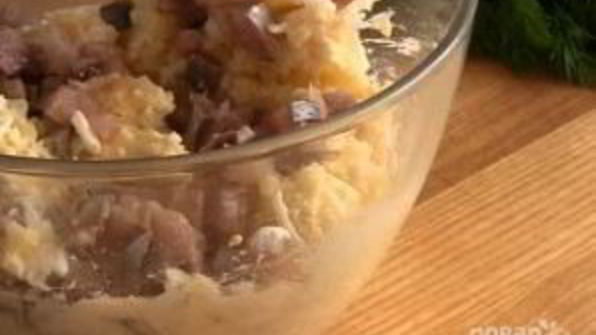 закуска изумрудная из сельди