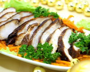 Закуска Острые куриные ломтики