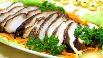 Закуска Острые куриные ломтики