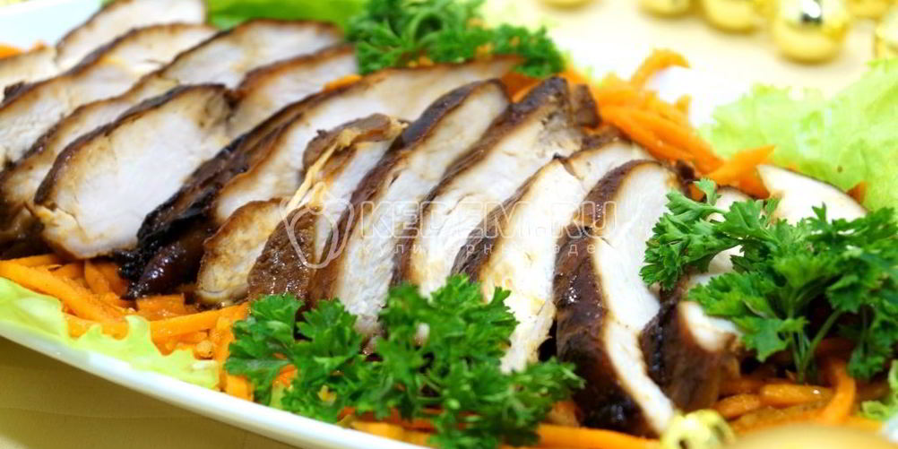 Рецепт закуска острые куриные ломтики