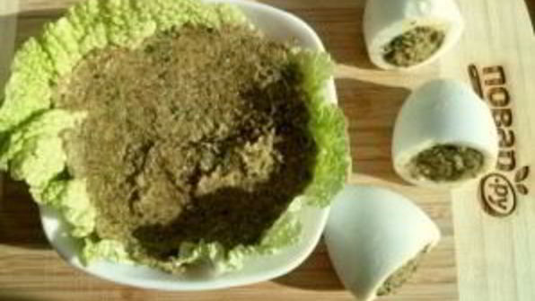 закуска петушки из яиц