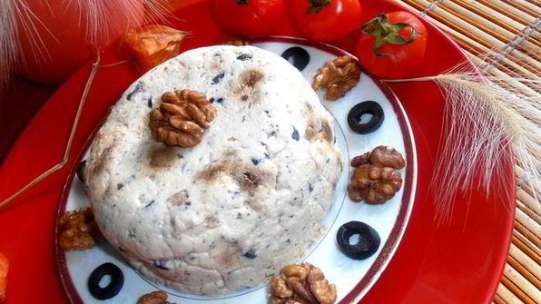 закуска разноцветный сыр