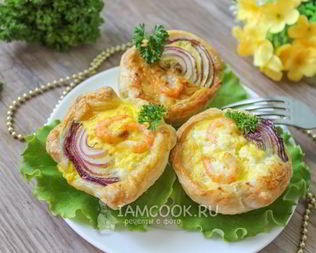 Закусочные корзинки в духовке