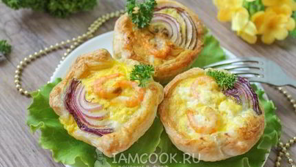 Закусочные корзинки в духовке