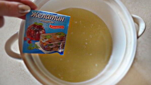 заливная закуска из крабовых палочек