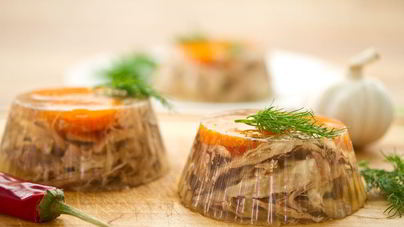 Заливное из курицы