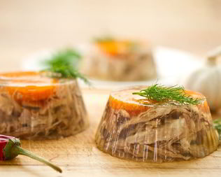 Заливное из курицы
