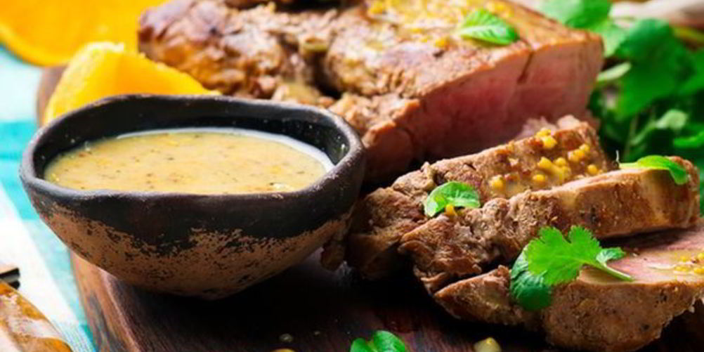 Рецепт запеченная маринованная свинина