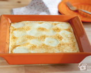 Запеченые творожные клецки