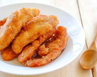 Жареные бананы со специями