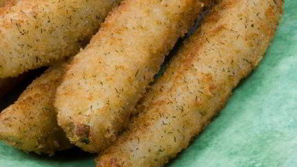 Жареные во фритюре огурцы