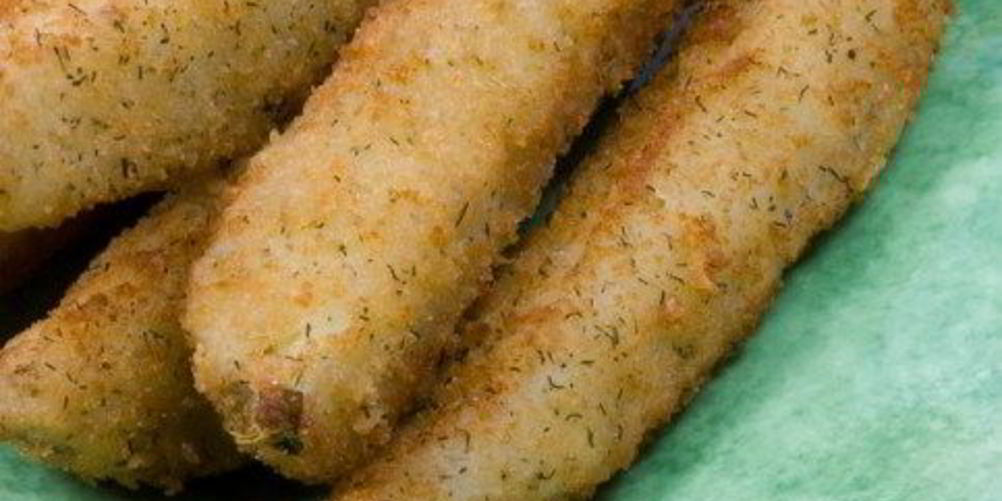 Рецепт жареные во фритюре огурцы