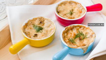 Жульен с грибами