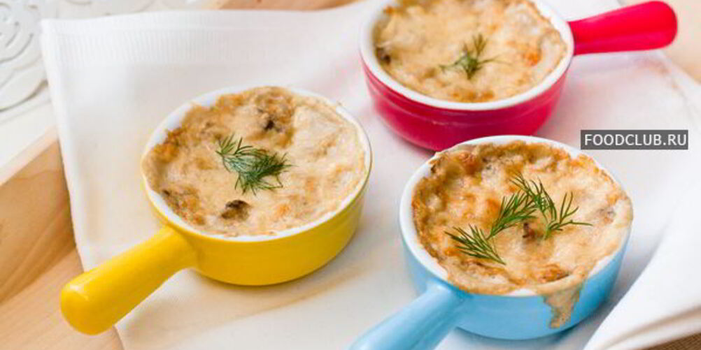 Рецепт жульен с грибами