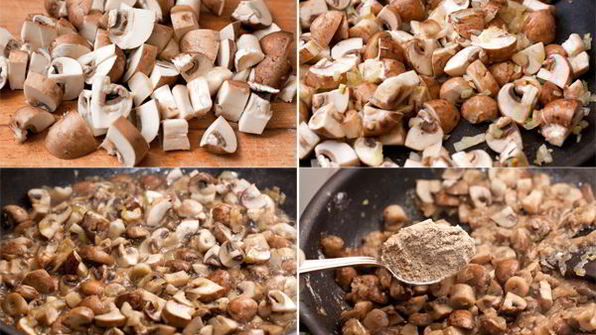 жульен с грибами