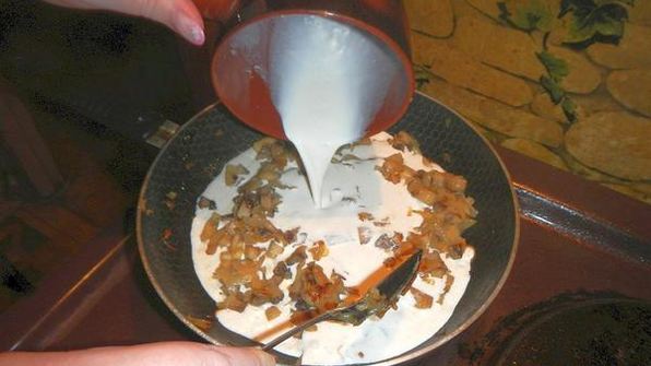 жульен в булочках